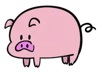 ぶたのイラスト